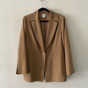 Bellessa 3 piece suit camel color Blazer, Skirt and trouser